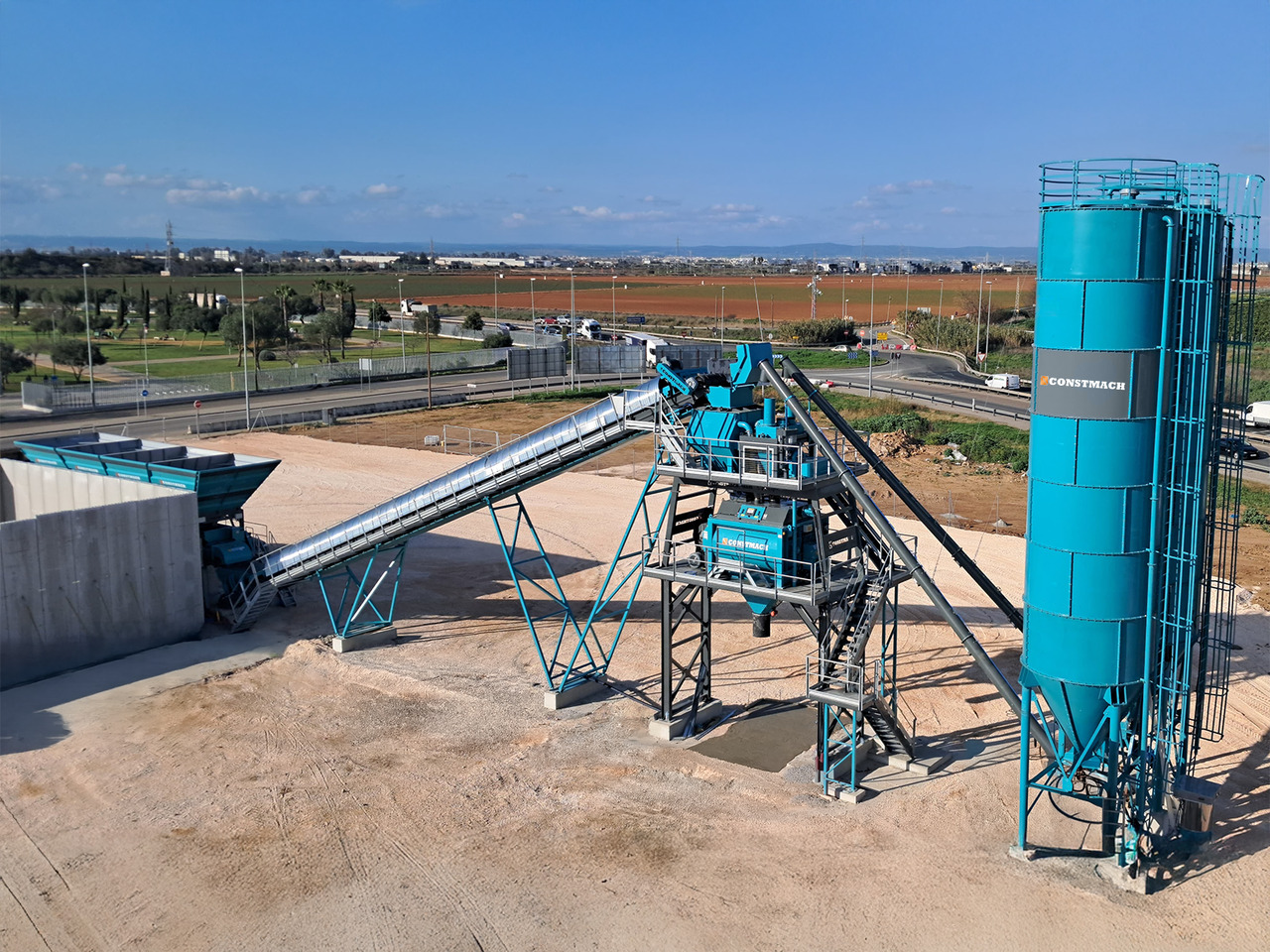 Constmach 120 m³/h Stationary Concrete Batching Plant - Betonáreň: obrázok 2 Constmach 120 m³/h Stationary Concrete Batching Plant - Betonáreň: obrázok 2