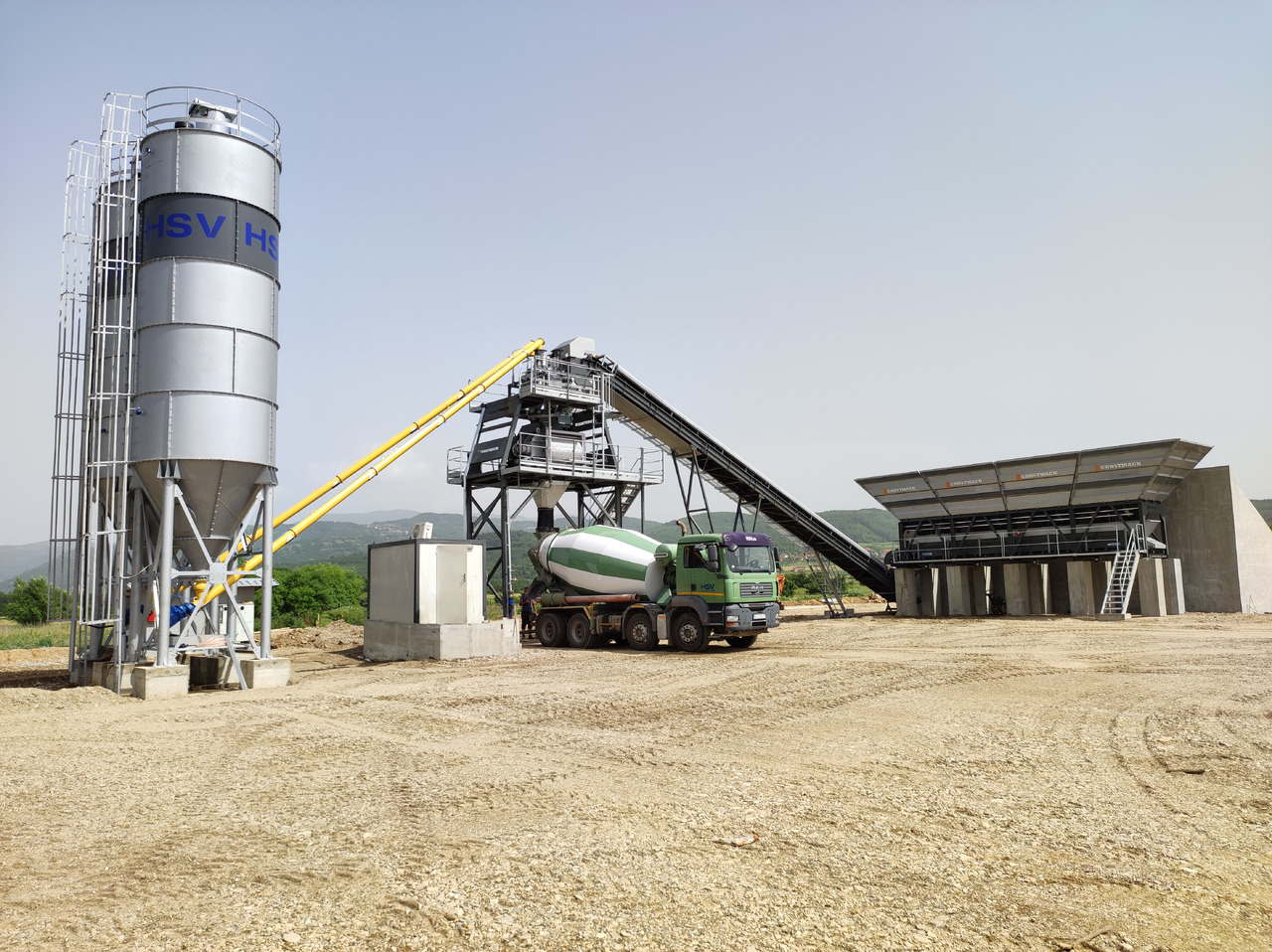 Constmach 160 m³/h Stationary Concrete Batching Plant - Betonáreň: obrázok 2 Constmach 160 m³/h Stationary Concrete Batching Plant - Betonáreň: obrázok 2