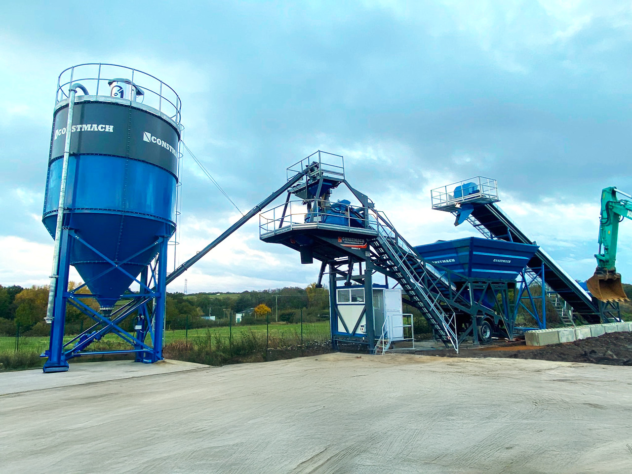 Constmach 30 m³/h Mobile Concrete Batching Plant - Betonáreň: obrázok 1 Constmach 30 m³/h Mobile Concrete Batching Plant - Betonáreň: obrázok 1