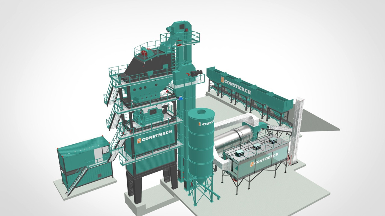 Constmach Centrales D'asphalte Fixes de Type Batch - Závod na výrobu asfaltu: obrázok 3 Constmach Centrales D'asphalte Fixes de Type Batch - Závod na výrobu asfaltu: obrázok 3