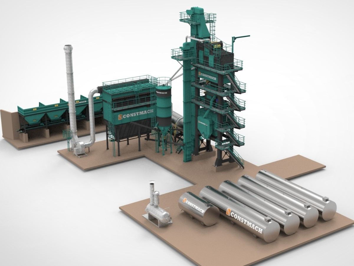 Constmach Centrales D'asphalte Fixes de Type Batch - Závod na výrobu asfaltu: obrázok 1 Constmach Centrales D'asphalte Fixes de Type Batch - Závod na výrobu asfaltu: obrázok 1