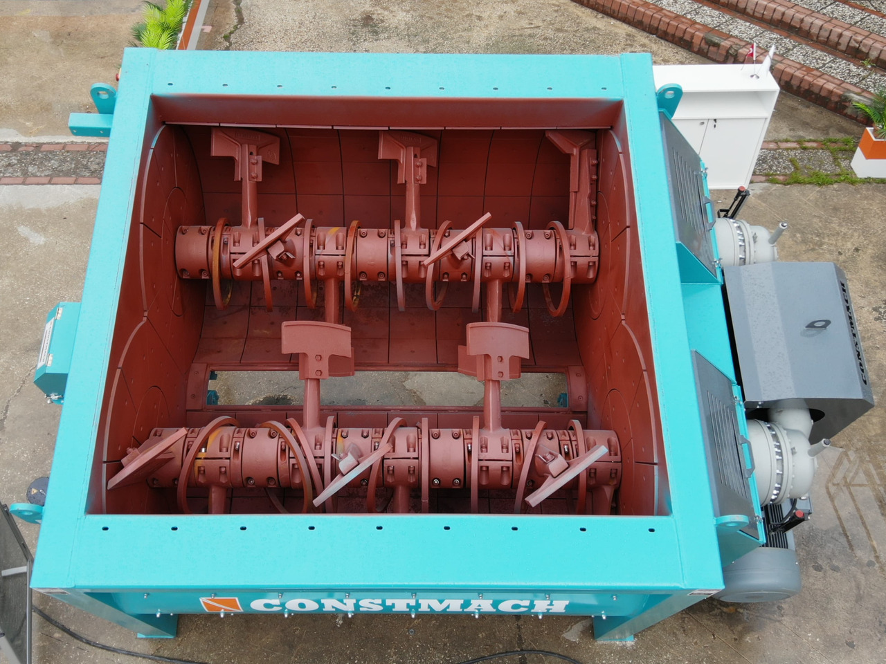 Constmach Double Shaft Concrete Mixer (Paddle Mixer) - Stavebná miešačka: obrázok 1 Constmach Double Shaft Concrete Mixer (Paddle Mixer) - Stavebná miešačka: obrázok 1