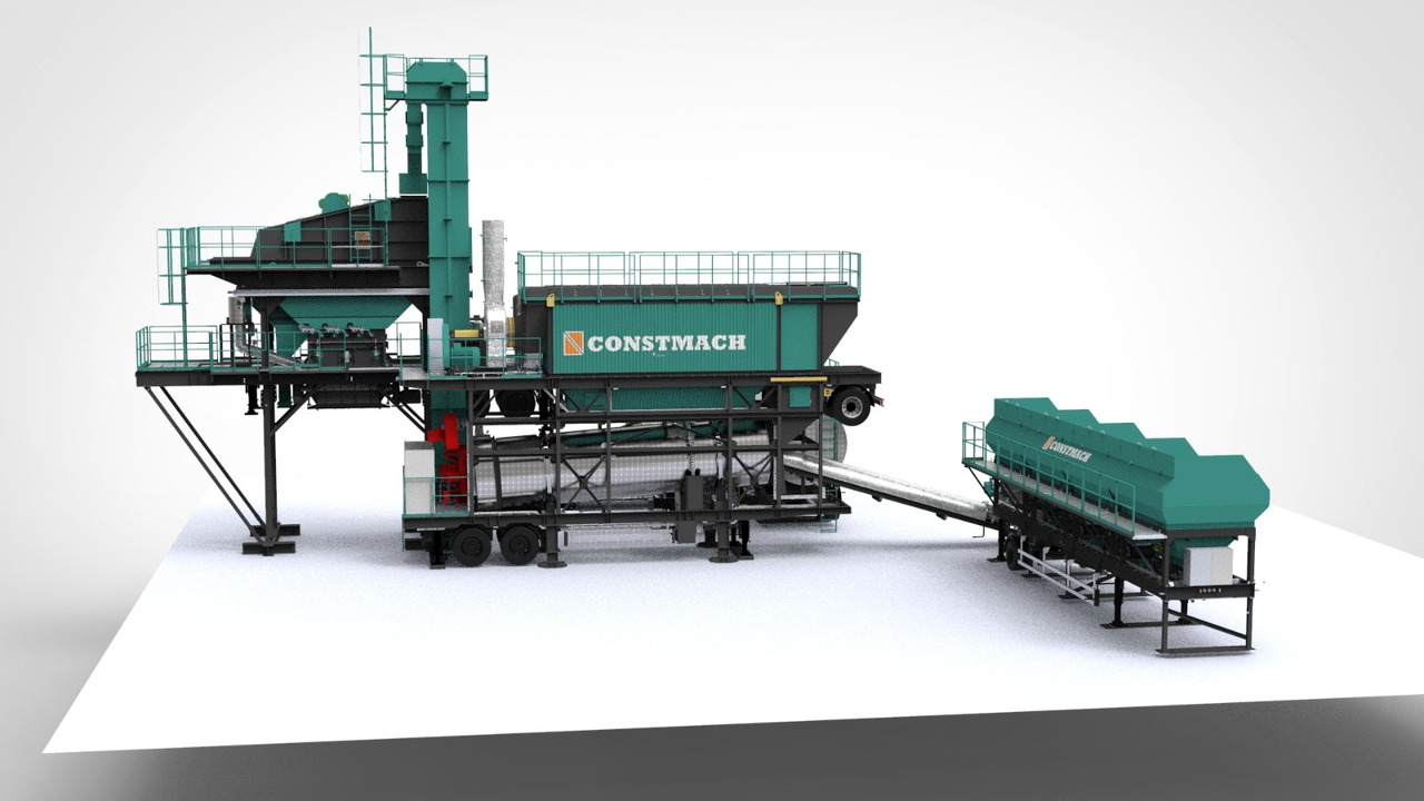 Constmach Mobile Batch Type Asphalt Plants - Závod na výrobu asfaltu: obrázok 1 Constmach Mobile Batch Type Asphalt Plants - Závod na výrobu asfaltu: obrázok 1