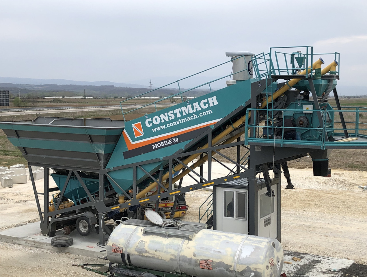 Constmach Mobile Betonmischanlage mit 30 m³/h - Betonáreň: obrázok 5 Constmach Mobile Betonmischanlage mit 30 m³/h - Betonáreň: obrázok 5