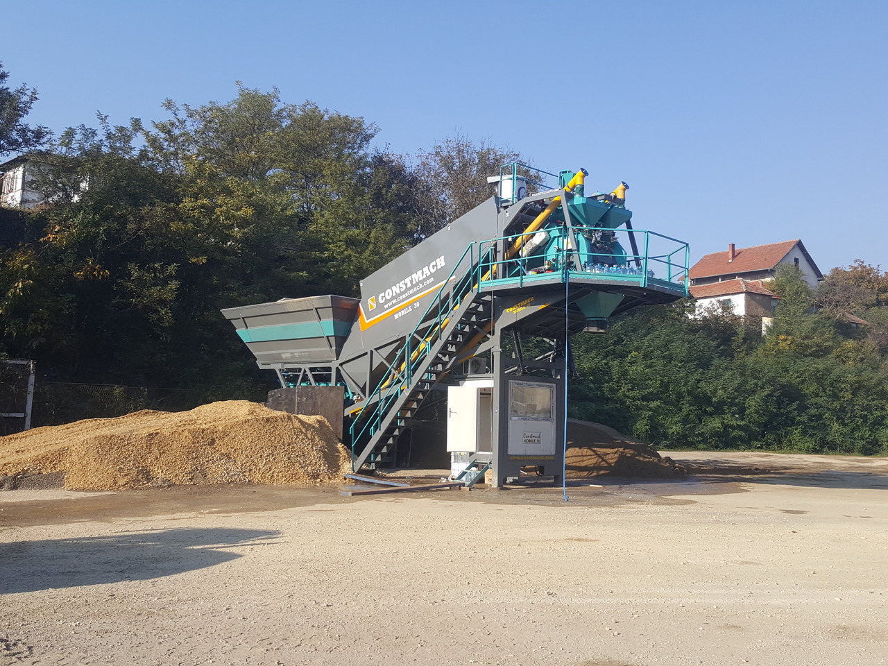Constmach Mobile Betonmischanlage mit 30 m³/h - Betonáreň: obrázok 4 Constmach Mobile Betonmischanlage mit 30 m³/h - Betonáreň: obrázok 4