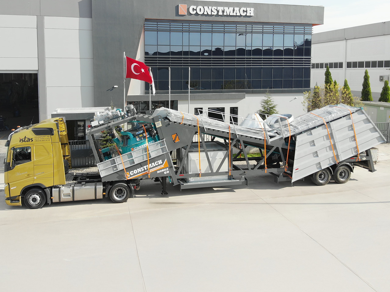 Constmach Mobile Betonmischanlage mit 60 m³/h - Betonáreň: obrázok 5 Constmach Mobile Betonmischanlage mit 60 m³/h - Betonáreň: obrázok 5