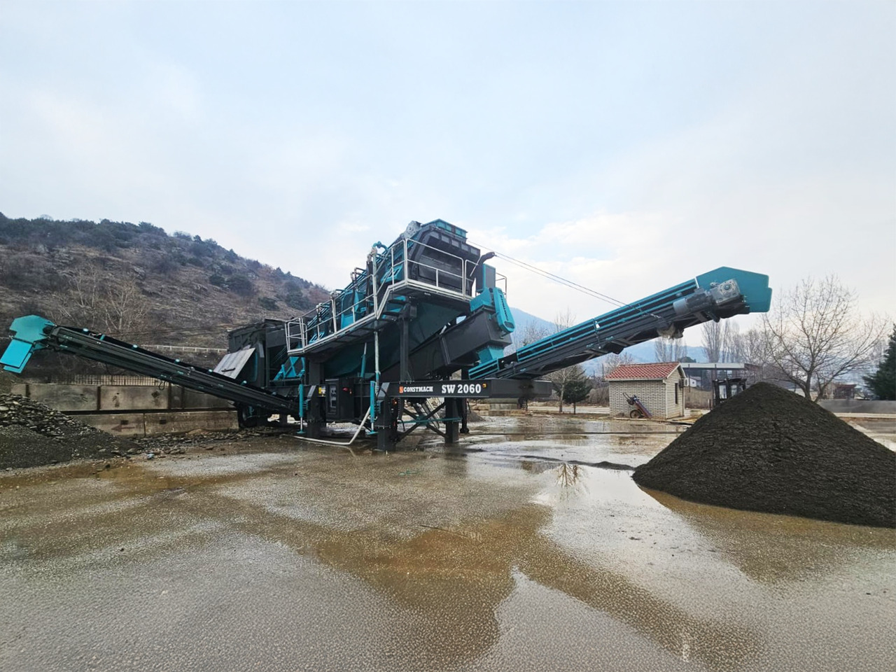 Constmach Mobile Sand And Gravel Washing And Screening Plant - Třídič: obrázok 4 Constmach Mobile Sand And Gravel Washing And Screening Plant - Třídič: obrázok 4