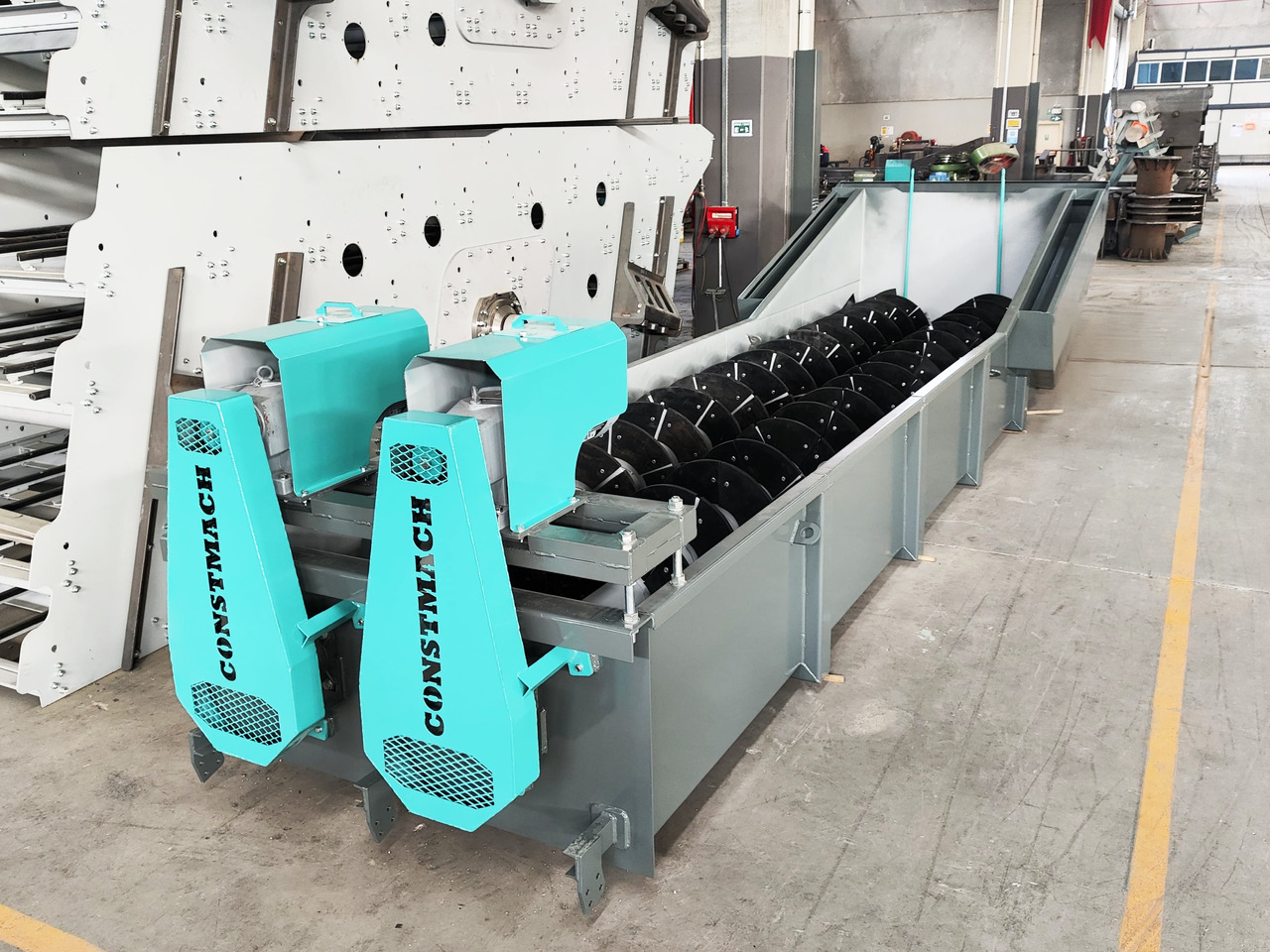 Constmach Screw Sand Washing Machine / Spiral Sand Washing Machine - Třídič: obrázok 1 Constmach Screw Sand Washing Machine / Spiral Sand Washing Machine - Třídič: obrázok 1