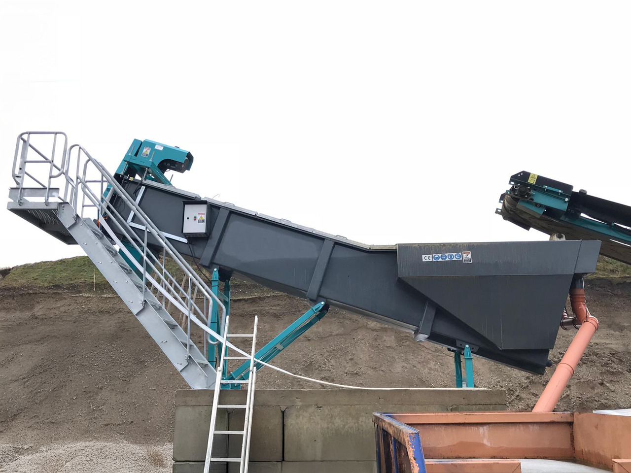 Constmach Screw Sand Washing Machine / Spiral Sand Washing Machine - Třídič: obrázok 3 Constmach Screw Sand Washing Machine / Spiral Sand Washing Machine - Třídič: obrázok 3
