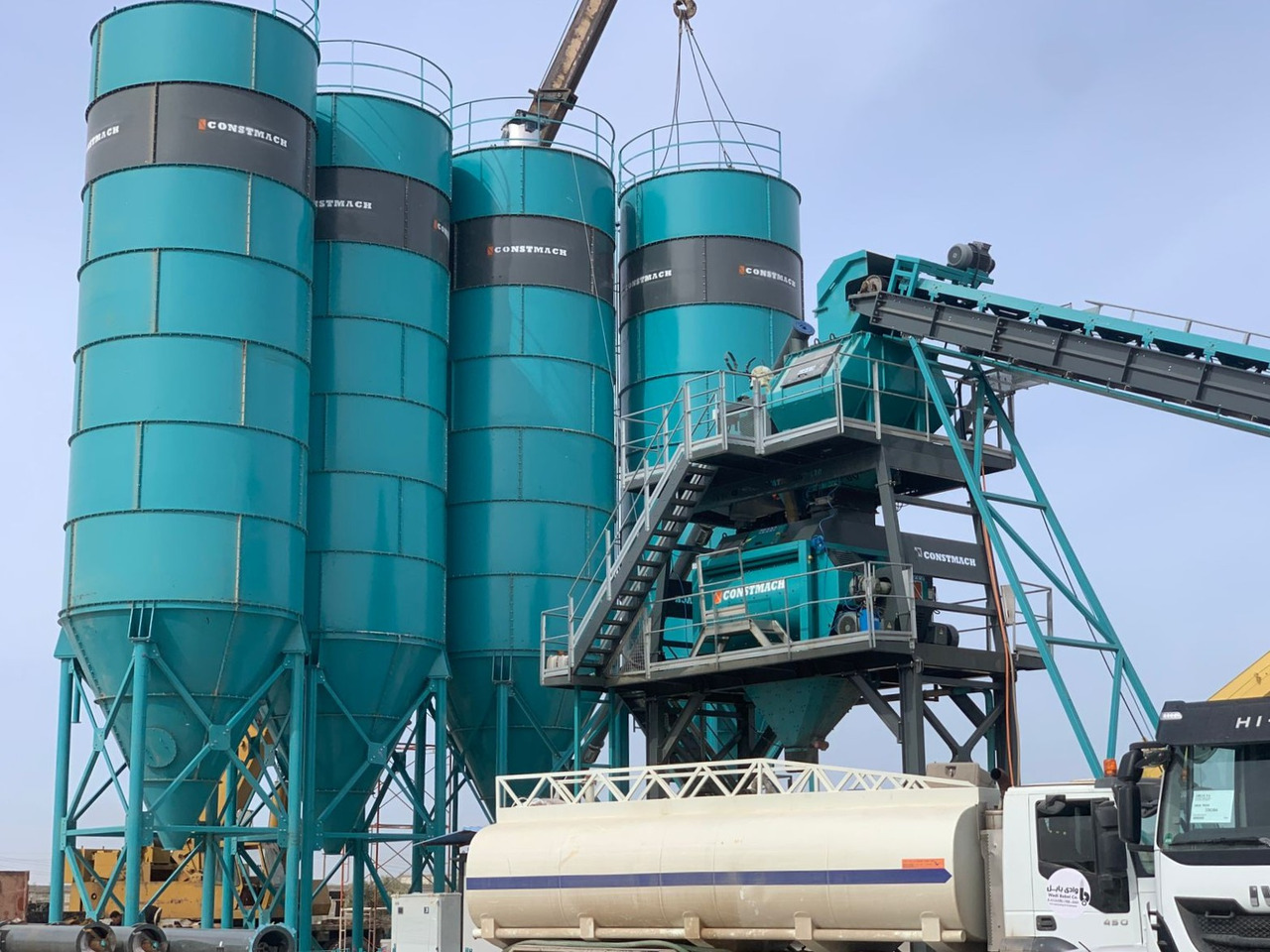 Constmach Silo à Ciment d'une Capacité de 200 Tonnes - Silo na cement: obrázok 2 Constmach Silo à Ciment d'une Capacité de 200 Tonnes - Silo na cement: obrázok 2