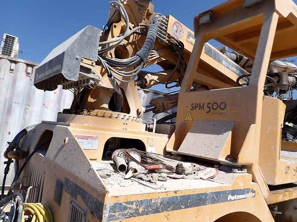 Putzmeister SPM 500 - Betonárska technika: obrázok 2 Putzmeister SPM 500 - Betonárska technika: obrázok 2