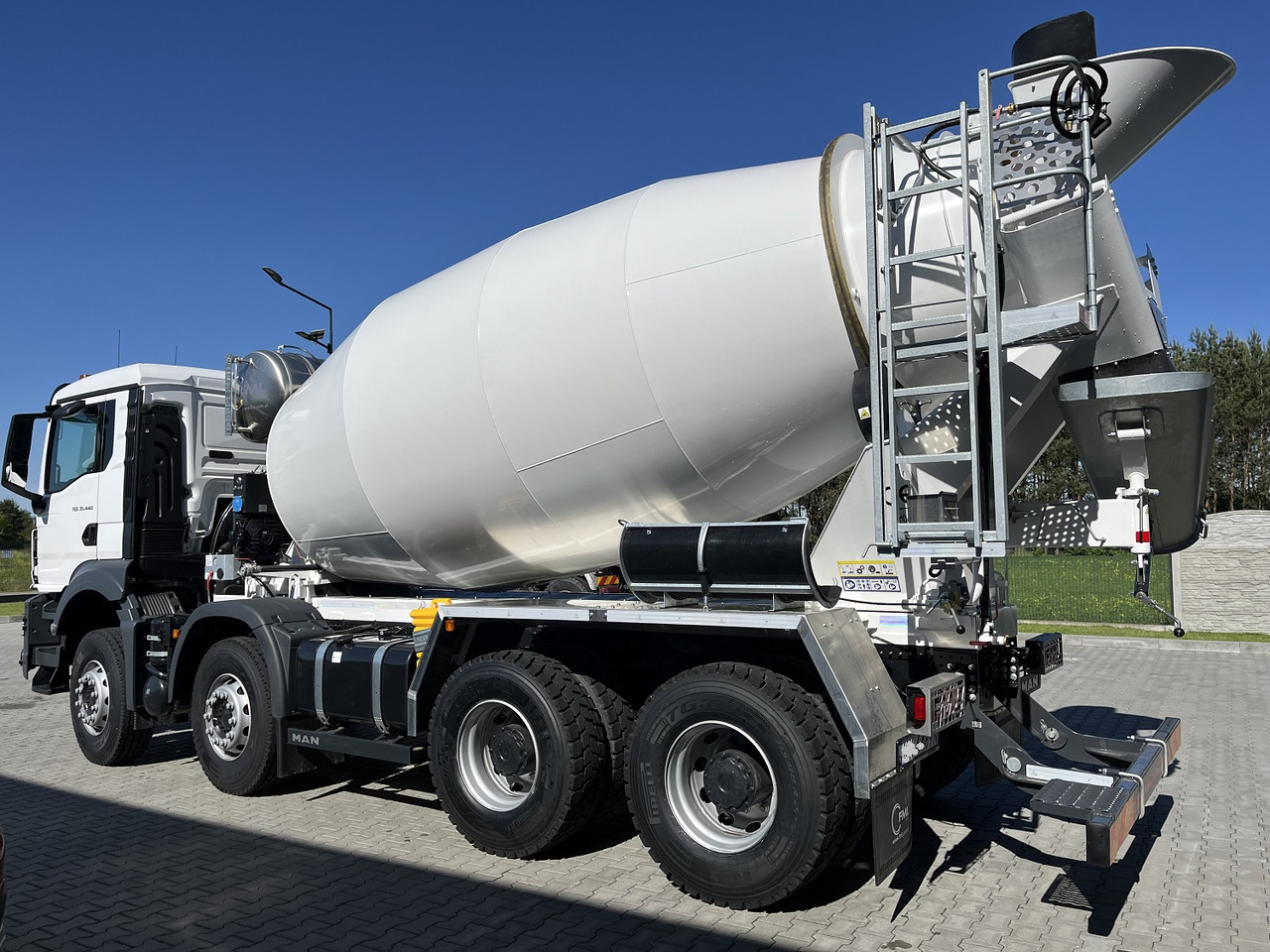 MAN TGS 35.440, 8x4 BB, EURO 6, YEAR 2024, 10m - NEW - Domiešavač: obrázok 5 MAN TGS 35.440, 8x4 BB, EURO 6, YEAR 2024, 10m - NEW - Domiešavač: obrázok 5