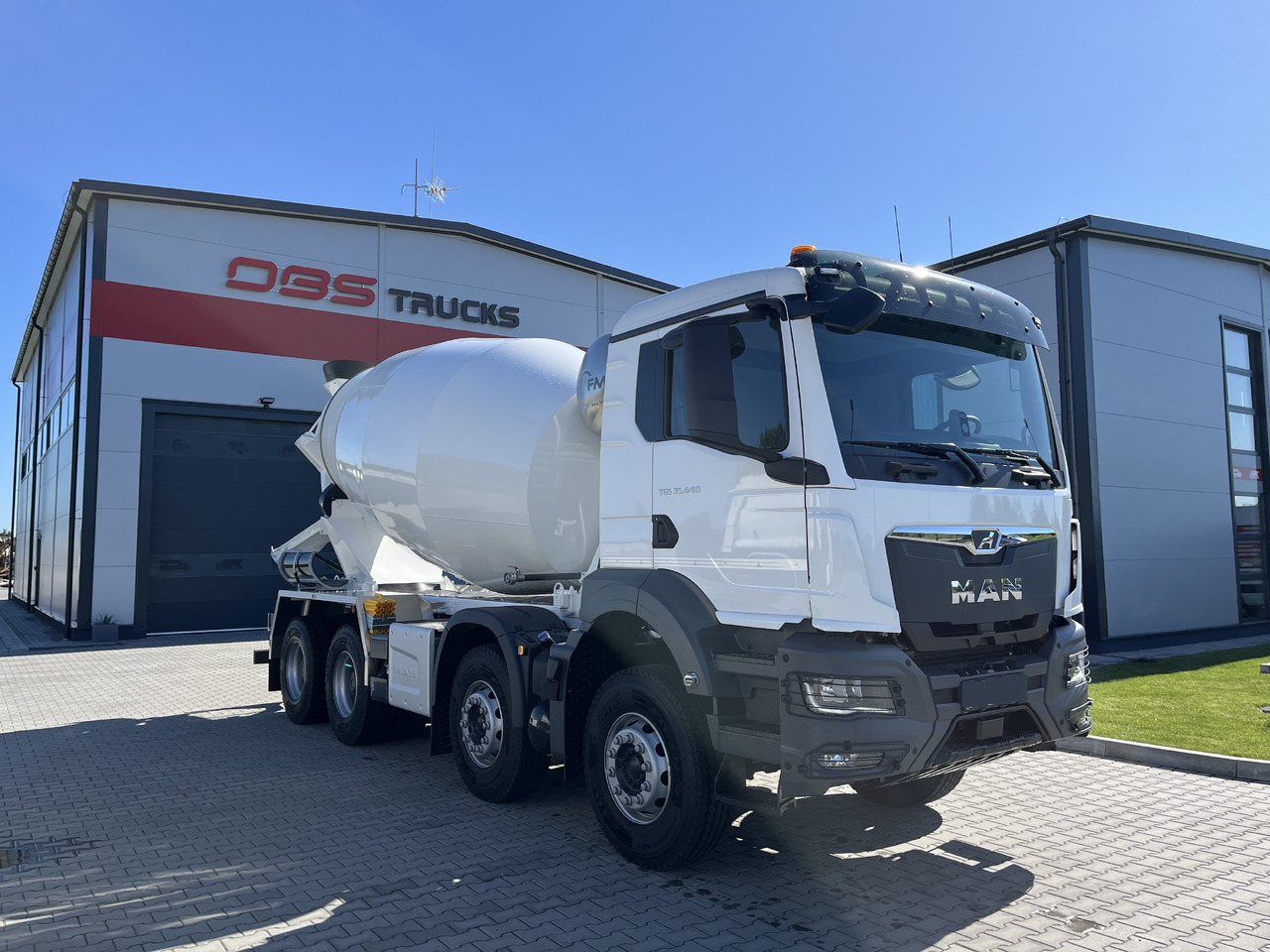 MAN TGS 35.480, 8x4 BB, EURO 6, YEAR 2024, 10m - NEW - Domiešavač: obrázok 1 MAN TGS 35.480, 8x4 BB, EURO 6, YEAR 2024, 10m - NEW - Domiešavač: obrázok 1
