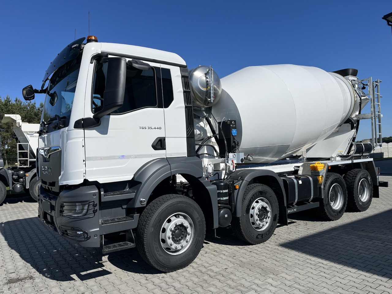 MAN TGS 35.480, 8x4 BB, EURO 6, YEAR 2024, 10m - NEW - Domiešavač: obrázok 3 MAN TGS 35.480, 8x4 BB, EURO 6, YEAR 2024, 10m - NEW - Domiešavač: obrázok 3
