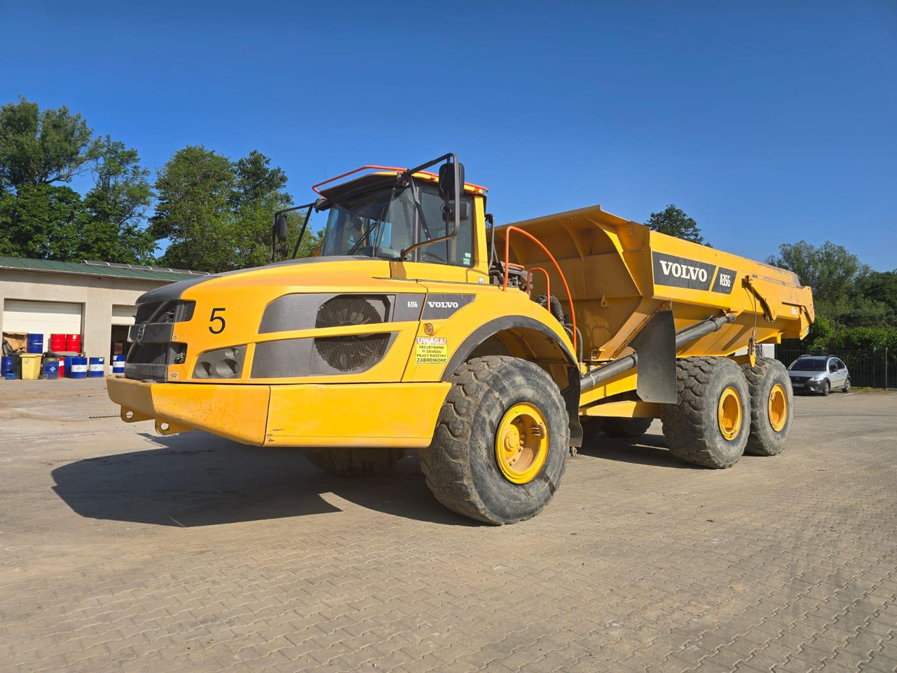 Volvo A35 G - Ťahačový kĺbový damper: obrázok 2 Volvo A35 G - Ťahačový kĺbový damper: obrázok 2