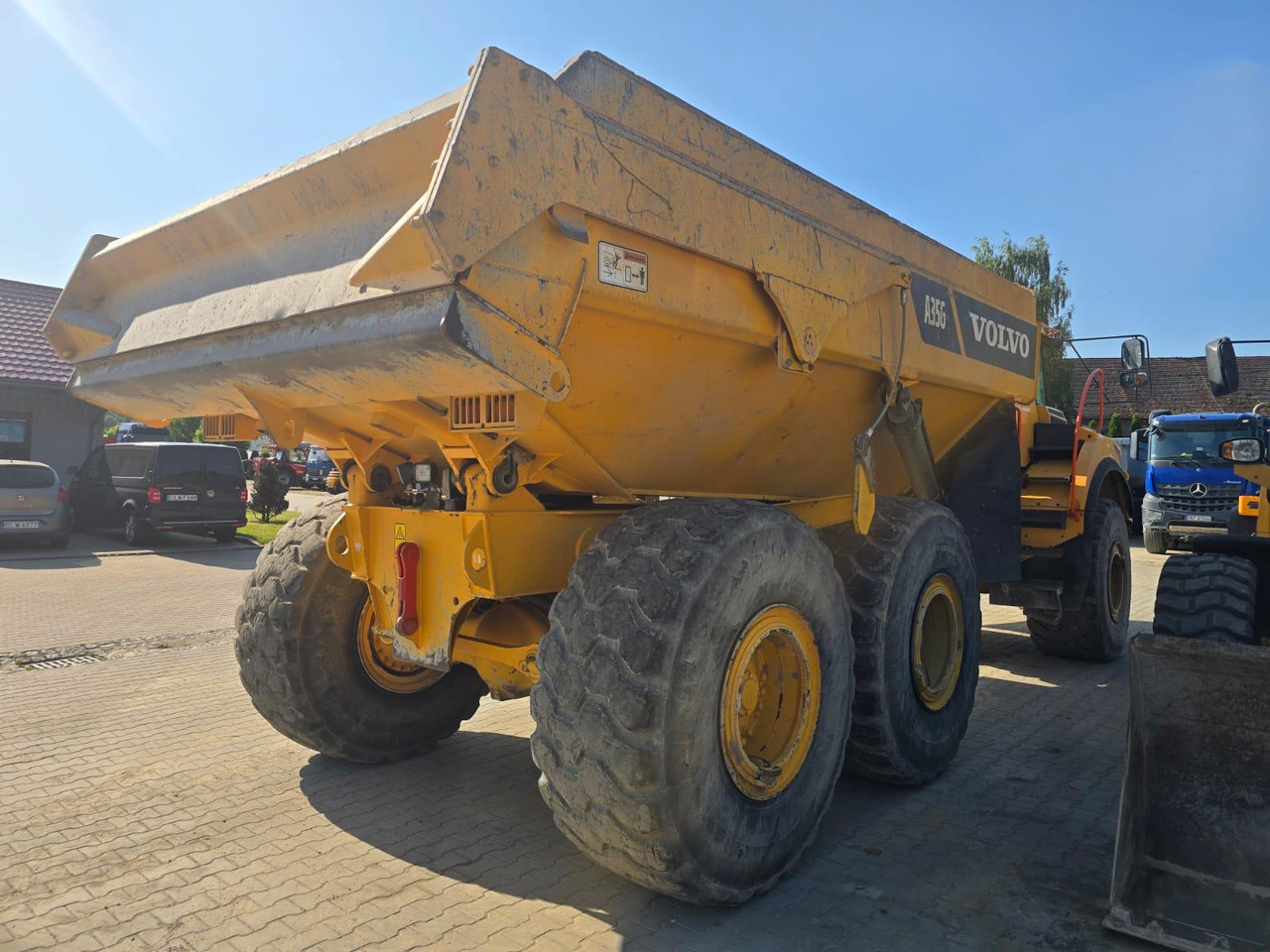 Volvo A35 G - Ťahačový kĺbový damper: obrázok 5 Volvo A35 G - Ťahačový kĺbový damper: obrázok 5