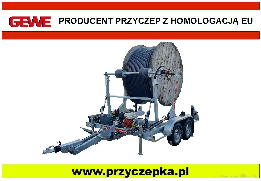Gewe Hydrauliczna P3500 D/4H - Káblový príves: obrázok 1 Gewe Hydrauliczna P3500 D/4H - Káblový príves: obrázok 1