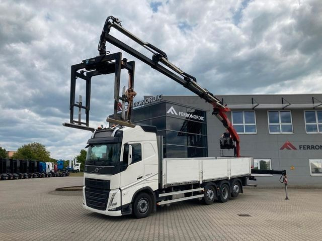 Volvo FH460 8x2 TRIDEM VLA&NLA gelenkt*FASSI F215AS.24 - Valníkový/ Plošinový nákladný automobil, Auto s hydraulickou rukou: obrázok 1 Volvo FH460 8x2 TRIDEM VLA&NLA gelenkt*FASSI F215AS.24 - Valníkový/ Plošinový nákladný automobil, Auto s hydraulickou rukou: obrázok 1