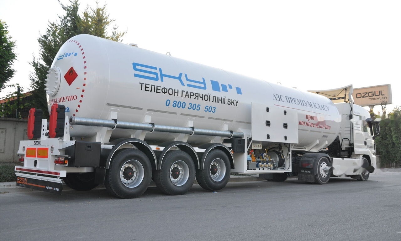 Özgül GAS TANKER SEMI TRAILER - Cisternový náves: obrázok 3 Özgül GAS TANKER SEMI TRAILER - Cisternový náves: obrázok 3
