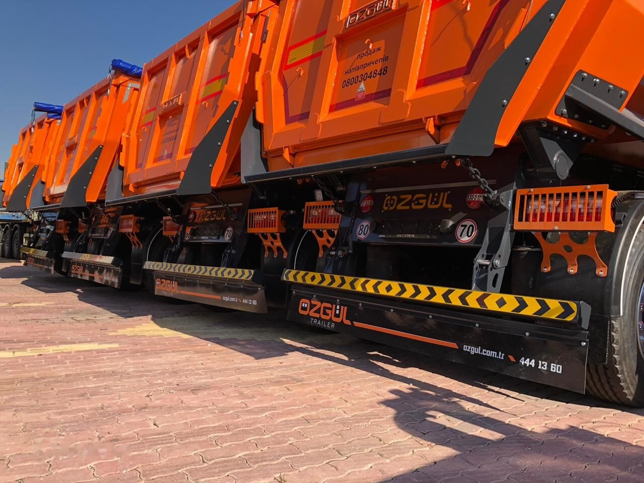 Özgül HALF PIPE TIPPING TRAILER - Náves sklápěcí: obrázok 1 Özgül HALF PIPE TIPPING TRAILER - Náves sklápěcí: obrázok 1