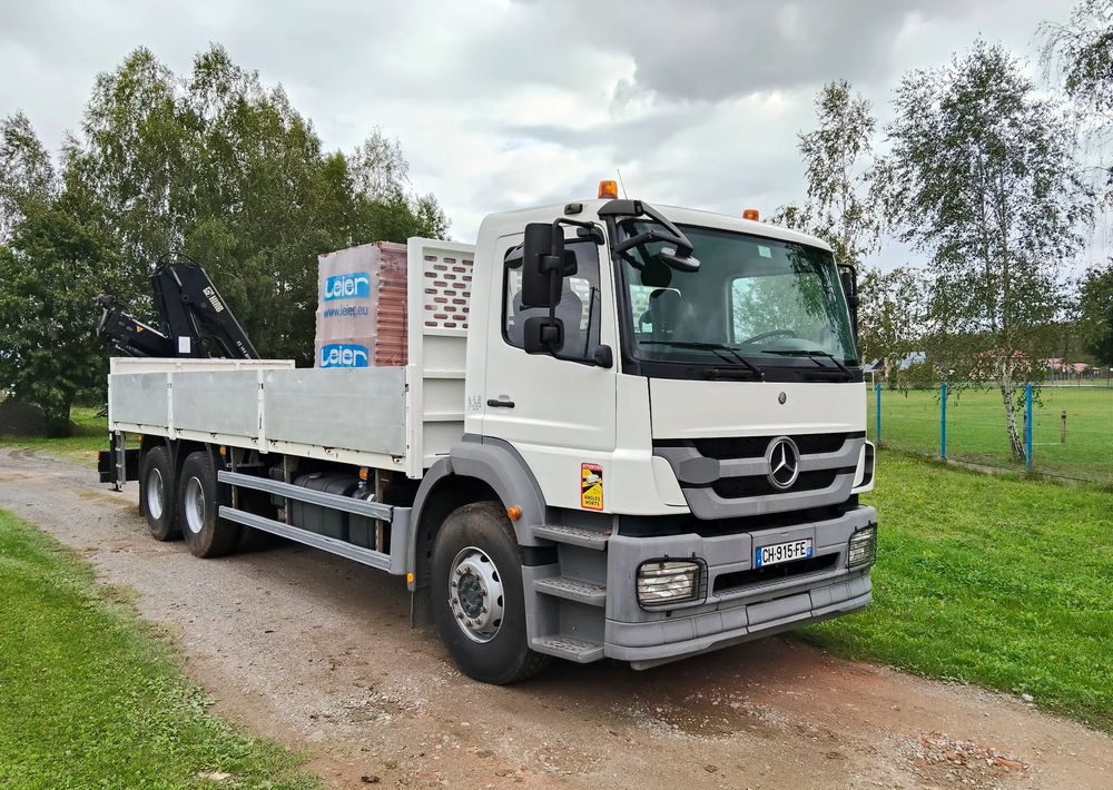 Mercedes-Benz ACTROS 2633 - Valníkový/ Plošinový nákladný automobil, Auto s hydraulickou rukou: obrázok 2 Mercedes-Benz ACTROS 2633 - Valníkový/ Plošinový nákladný automobil, Auto s hydraulickou rukou: obrázok 2