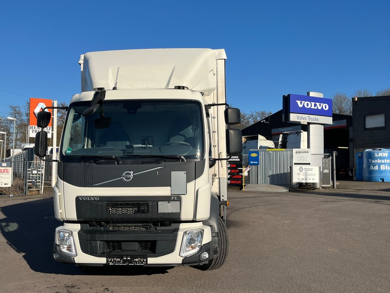 Volvo FL 8.16 Schiebeplane - Miete mögl. - Plachtové nákladné vozidlo: obrázok 1 Volvo FL 8.16 Schiebeplane - Miete mögl. - Plachtové nákladné vozidlo: obrázok 1