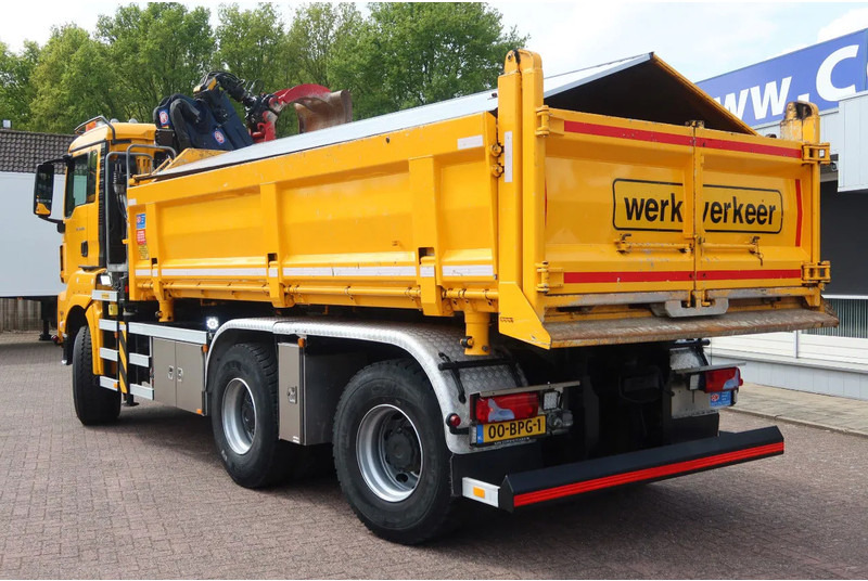 MAN TGS 33.420 2 Zijdige kipper + kraan 6x6 Stuur as - Auto s hydraulickou rukou: obrázok 3 MAN TGS 33.420 2 Zijdige kipper + kraan 6x6 Stuur as - Auto s hydraulickou rukou: obrázok 3
