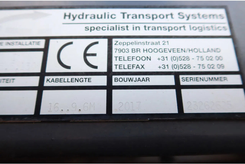 Volvo FE 280 Container / Kabelsysteem H.T.S Kabel, 15 ton, 575 cm 6 Cilinder - Nákladne vozidlo - káblový systém: obrázok 5 Volvo FE 280 Container / Kabelsysteem H.T.S Kabel, 15 ton, 575 cm 6 Cilinder - Nákladne vozidlo - káblový systém: obrázok 5