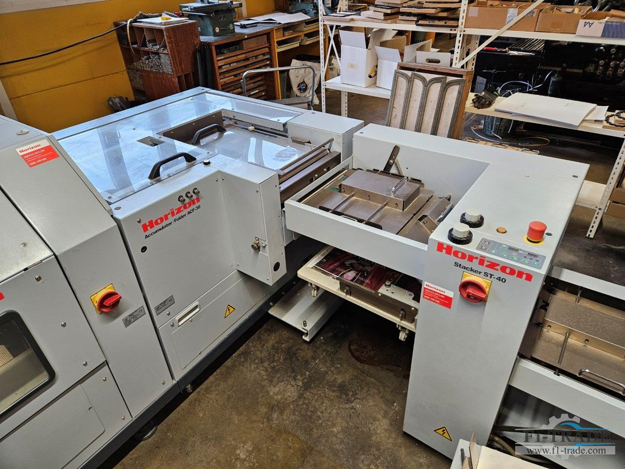 Horizon Stitchliner 5500 - Tlačiarenský stroj: obrázok 5 Horizon Stitchliner 5500 - Tlačiarenský stroj: obrázok 5