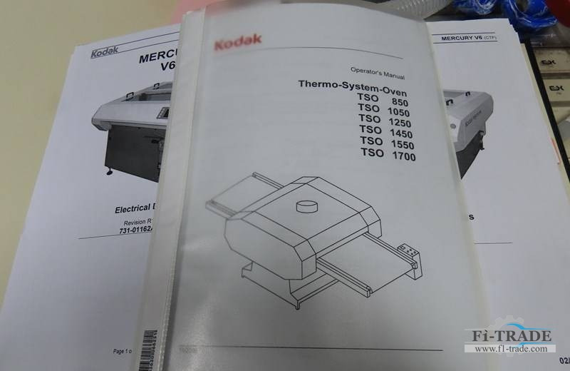 Kodak TSO-850 - Tlačiarenský stroj: obrázok 5 Kodak TSO-850 - Tlačiarenský stroj: obrázok 5