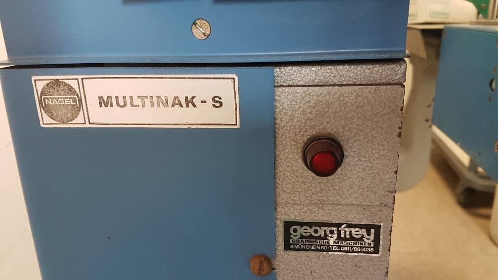 Nagel Multinak S - Tlačiarenský stroj: obrázok 5 Nagel Multinak S - Tlačiarenský stroj: obrázok 5