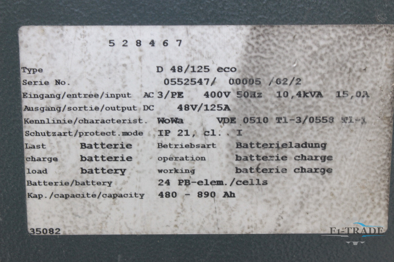 Still E 220 G 24/65 B-ET-DA - Náhradný diel pre Manipulačná technika: obrázok 5 Still E 220 G 24/65 B-ET-DA - Náhradný diel pre Manipulačná technika: obrázok 5