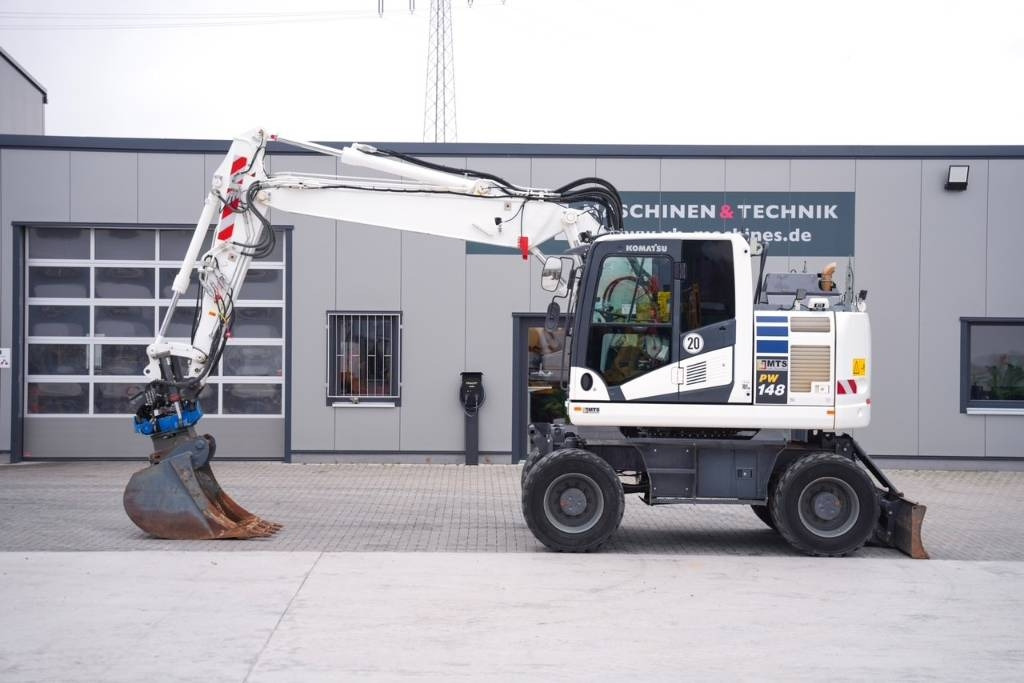 Komatsu PW 148-11 - Kolesové rýpadlo: obrázok 1 Komatsu PW 148-11 - Kolesové rýpadlo: obrázok 1