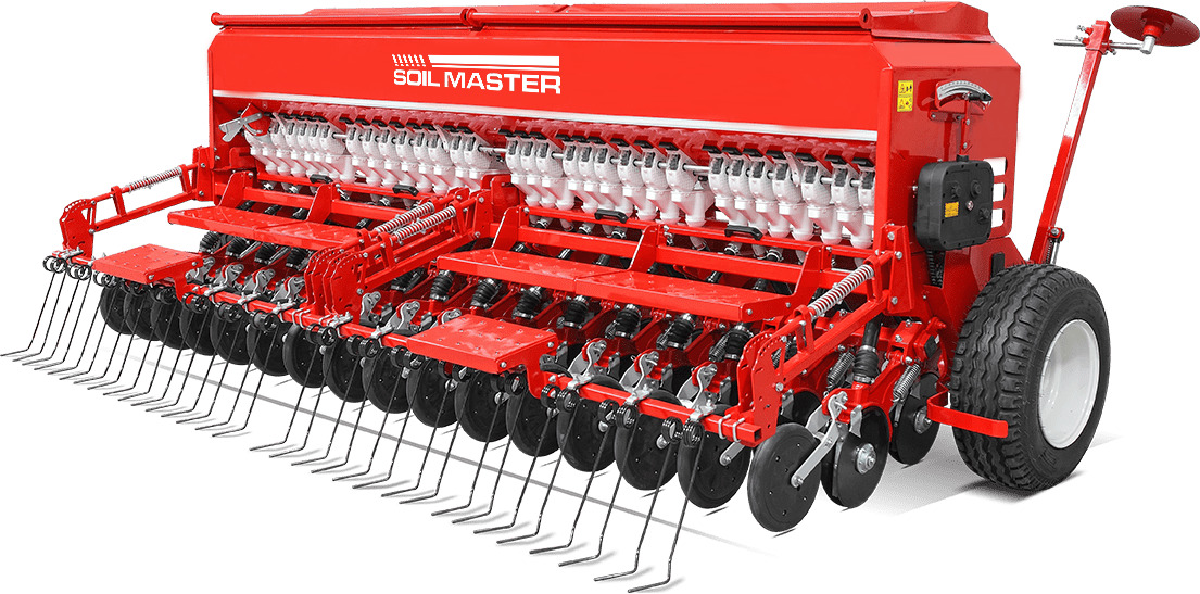 SOIL MASTER MOUNTED SEED DRILL DOUBLE DISC - Univerzálny sejací stroj: obrázok 1 SOIL MASTER MOUNTED SEED DRILL DOUBLE DISC - Univerzálny sejací stroj: obrázok 1