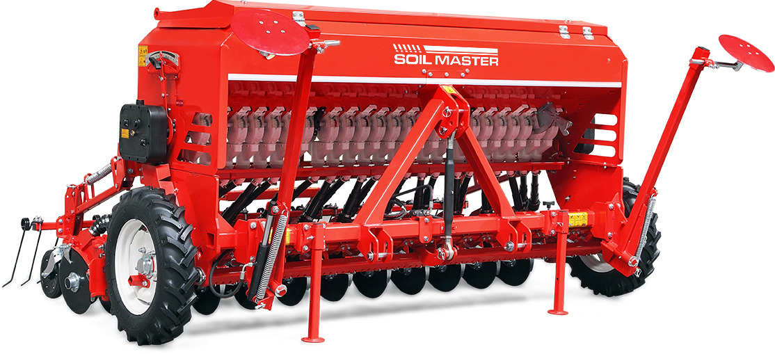 SOIL MASTER MOUNTED SEED DRILL DOUBLE DISC - Univerzálny sejací stroj: obrázok 2 SOIL MASTER MOUNTED SEED DRILL DOUBLE DISC - Univerzálny sejací stroj: obrázok 2