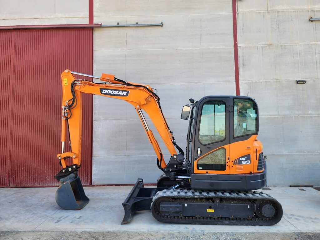 DOOSAN DX63R-3 - Mini rýpadlo: obrázok 1 DOOSAN DX63R-3 - Mini rýpadlo: obrázok 1