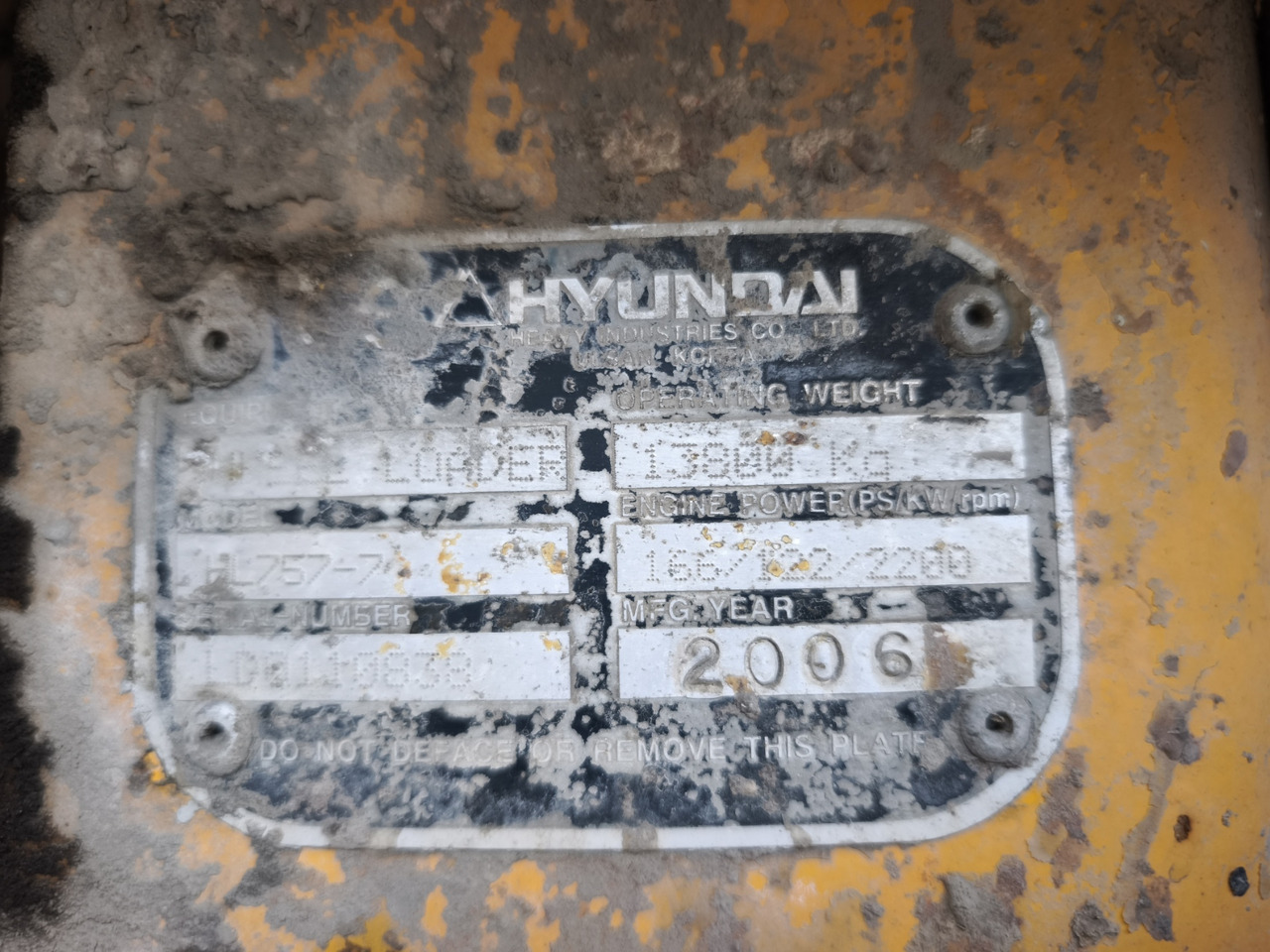 Kolesový nakladač HYUNDAI 757-7: obrázok 7 Kolesový nakladač HYUNDAI 757-7: obrázok 7