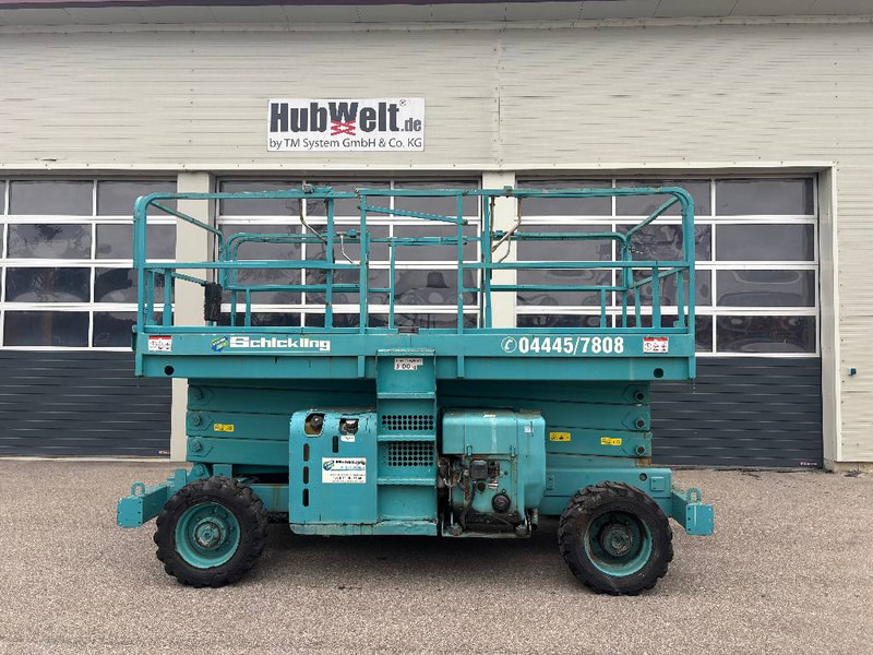 Haulotte H 12 SDX 12m Diesel Scherenarbeitsbühne - Samohybná plošiny: obrázok 1 Haulotte H 12 SDX 12m Diesel Scherenarbeitsbühne - Samohybná plošiny: obrázok 1