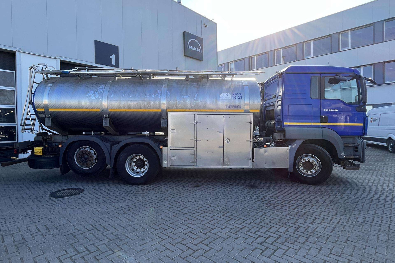 MAN TGS 26.400 6X2-2 Pienovežis (8488) - Cisternové vozidlo, Cisternový príves: obrázok 3 MAN TGS 26.400 6X2-2 Pienovežis (8488) - Cisternové vozidlo, Cisternový príves: obrázok 3
