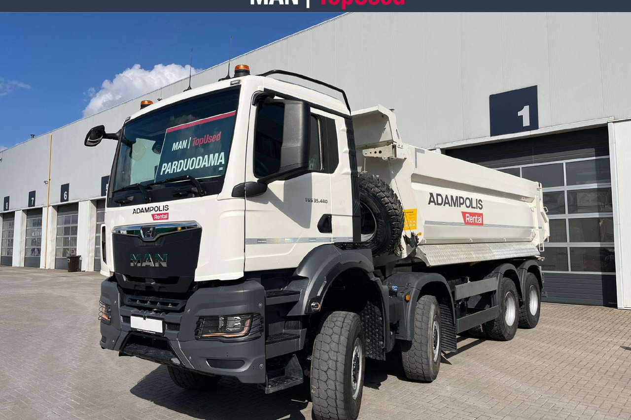 MAN TGS 35.480 8x8 MEILLER (7124) - Sklápač: obrázok 1 MAN TGS 35.480 8x8 MEILLER (7124) - Sklápač: obrázok 1
