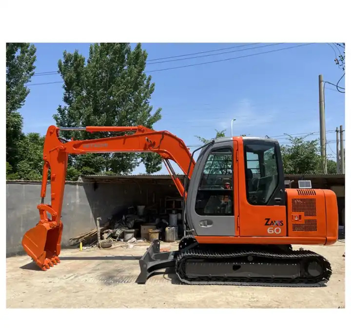 Original Small Size Second Hand Excavating Equipment Cheap Price Excellent Quality Used Hitachi Zx60 Excavator With Blade - Pásové rýpadlo: obrázok 2 Original Small Size Second Hand Excavating Equipment Cheap Price Excellent Quality Used Hitachi Zx60 Excavator With Blade - Pásové rýpadlo: obrázok 2