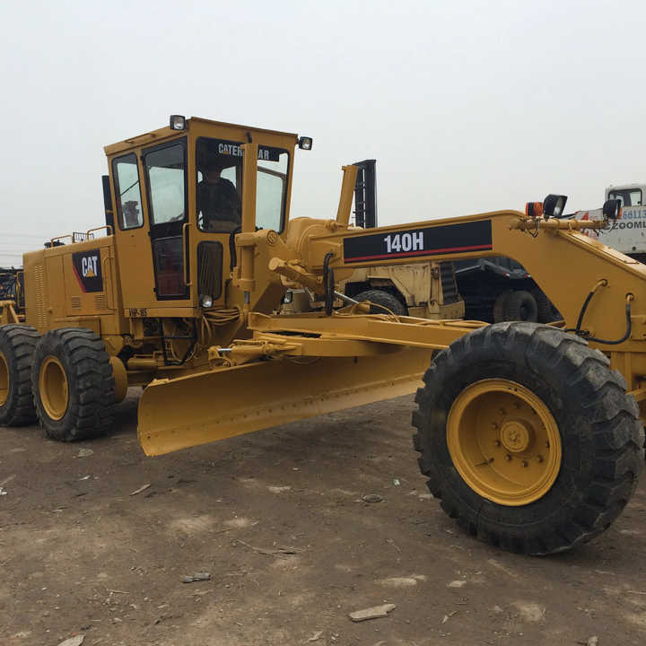 Used Caterpillar construction machine CAT140H 140K 140G Grader in stock for sale - Zrovnávač: obrázok 1 Used Caterpillar construction machine CAT140H 140K 140G Grader in stock for sale - Zrovnávač: obrázok 1