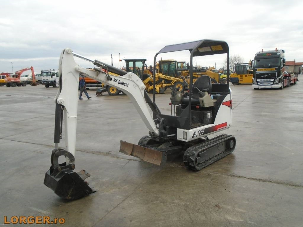 Bobcat E 16 - Mini rýpadlo: obrázok 1 Bobcat E 16 - Mini rýpadlo: obrázok 1