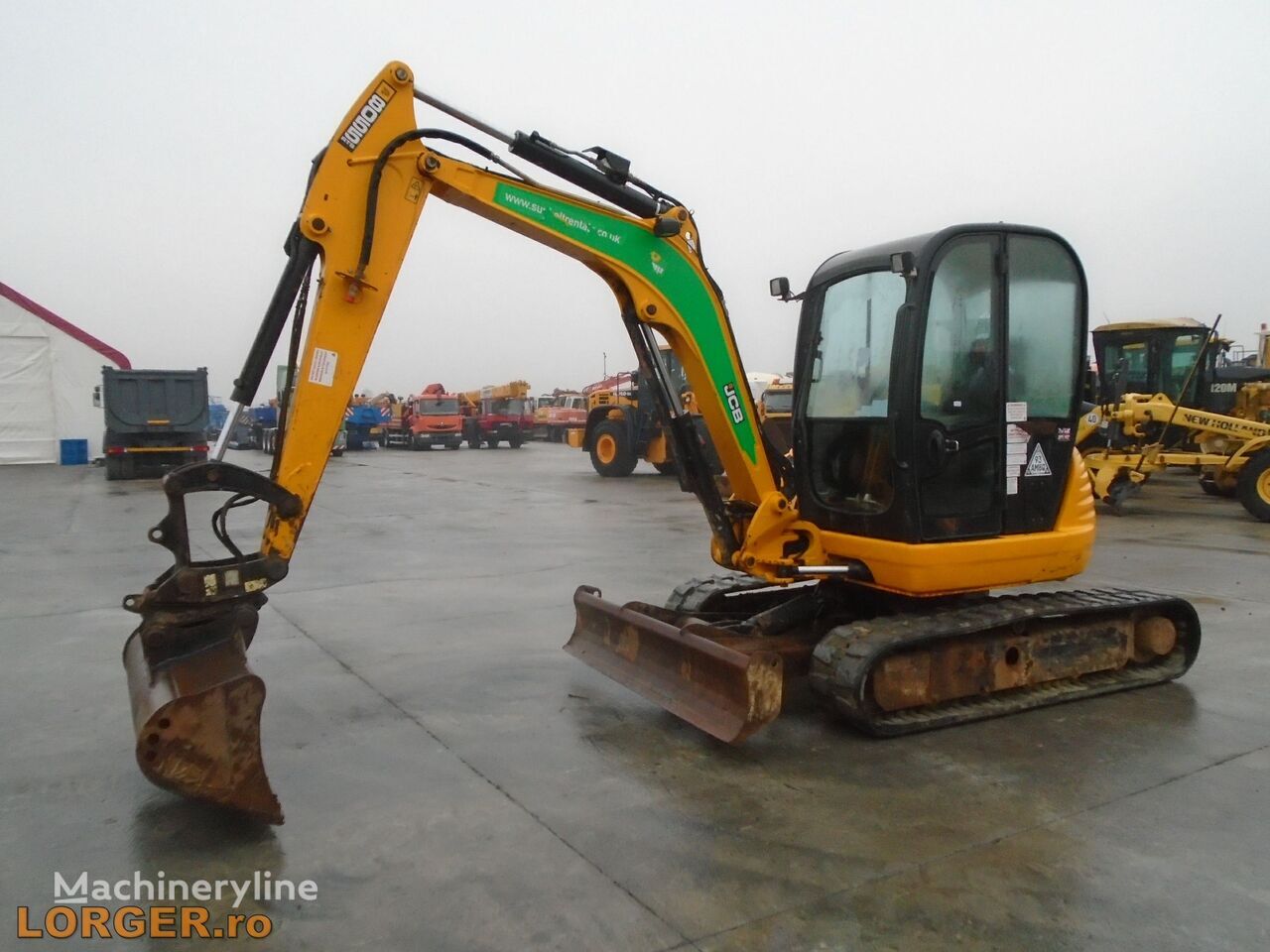 Mini rýpadlo JCB 8055 RTS: obrázok 1