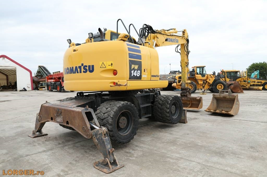 Komatsu PW 148-10 - Kolesové rýpadlo: obrázok 4 Komatsu PW 148-10 - Kolesové rýpadlo: obrázok 4