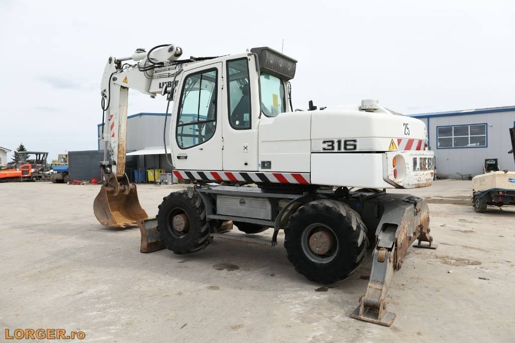 Liebherr A 316 Litronic - Kolesové rýpadlo: obrázok 3 Liebherr A 316 Litronic - Kolesové rýpadlo: obrázok 3