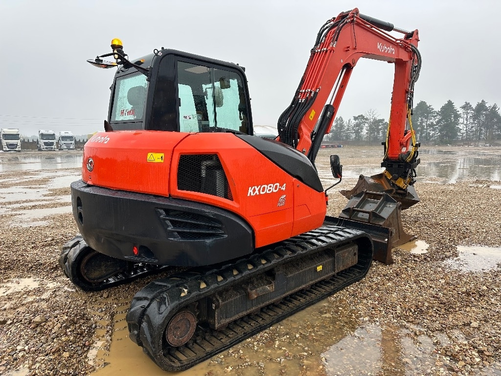 Kubota KX 080-4 ENGCON - Mini rýpadlo: obrázok 4 Kubota KX 080-4 ENGCON - Mini rýpadlo: obrázok 4