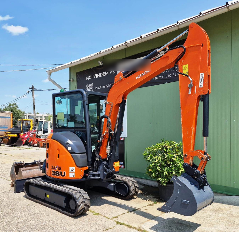 HITACHI ZX38 U-5A - Mini rýpadlo: obrázok 4 HITACHI ZX38 U-5A - Mini rýpadlo: obrázok 4
