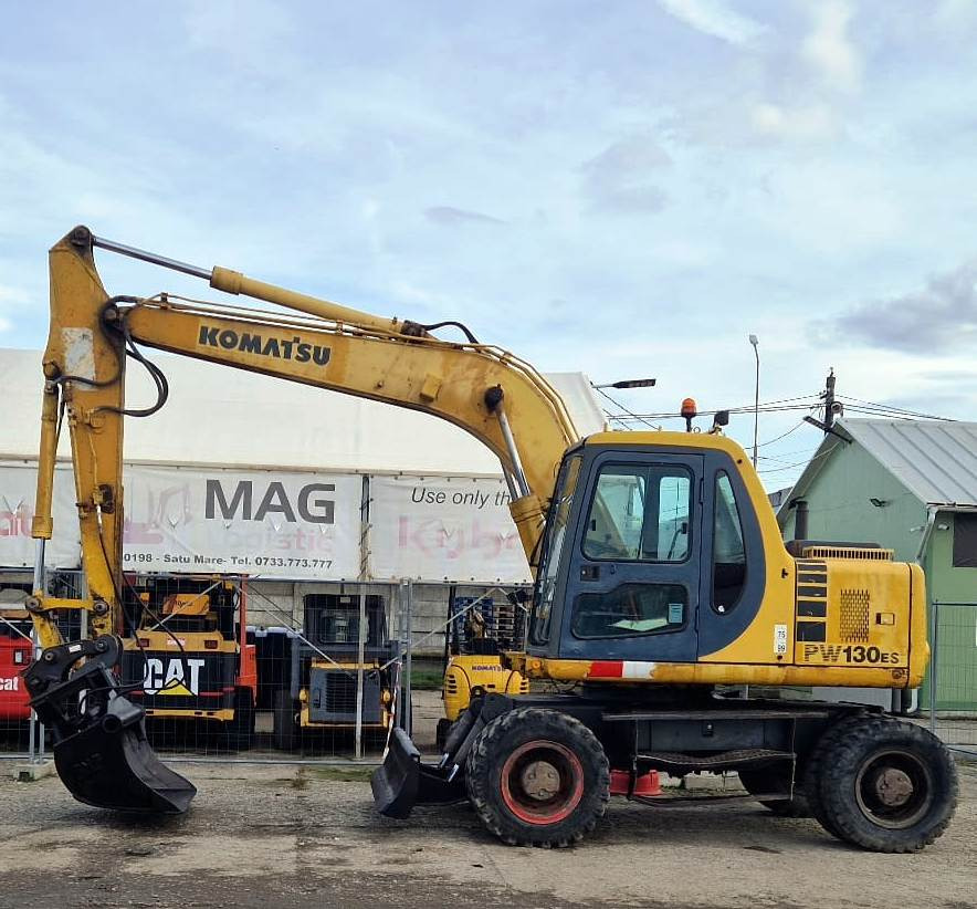 KOMATSU PW130 ES-6K - Kolesové rýpadlo: obrázok 3 KOMATSU PW130 ES-6K - Kolesové rýpadlo: obrázok 3