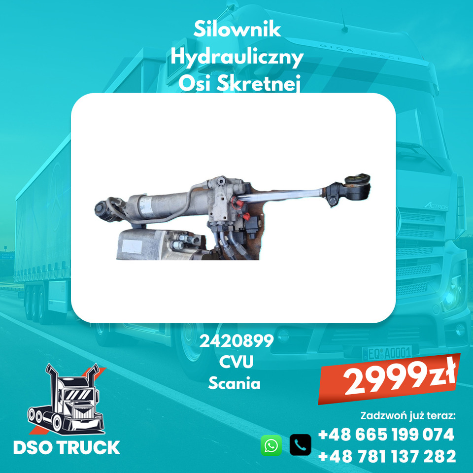 Silownik Hydrauliczny Osi Skretnej 2420899 CVU Scania - Hydraulický valec: obrázok 1 Silownik Hydrauliczny Osi Skretnej 2420899 CVU Scania - Hydraulický valec: obrázok 1